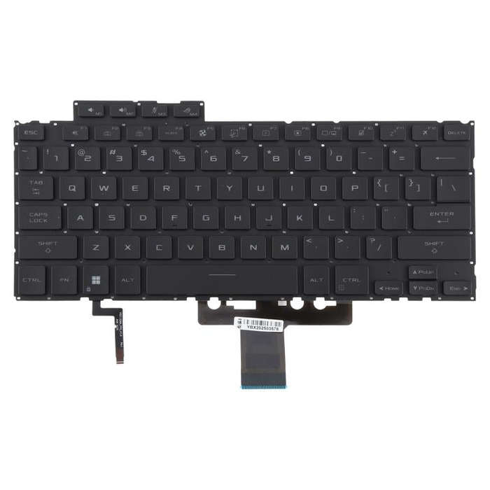 US Version Backlit Laptop Keyboard for Asus ROG Flow X13 GV302 2023 GV302XV GV302XU(Black)