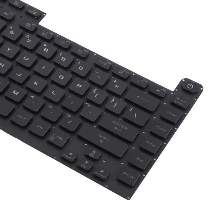 US Version RGB Backlit Laptop Keyboard for Asus ROG Strix Scar G512 G512LV G512LW G512LI(Black)