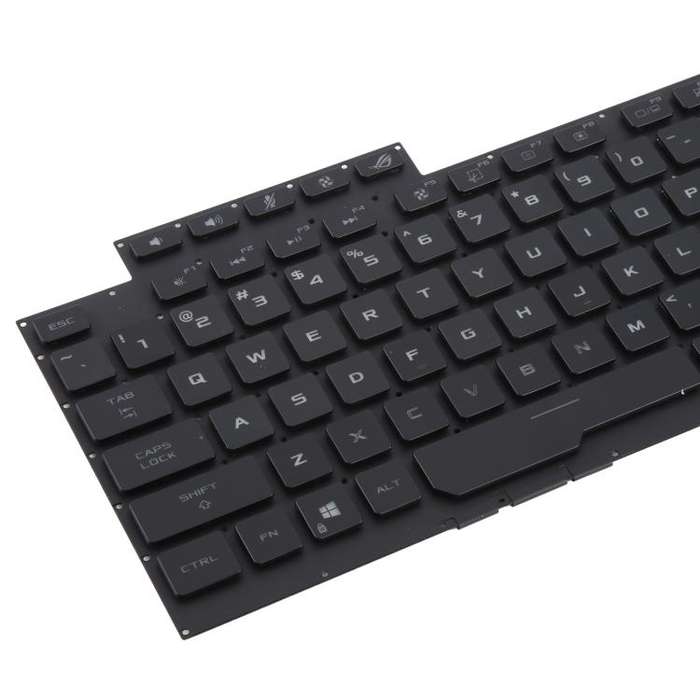US Version RGB Backlit Laptop Keyboard for Asus ROG Strix Scar G512 G512LV G512LW G512LI(Black)
