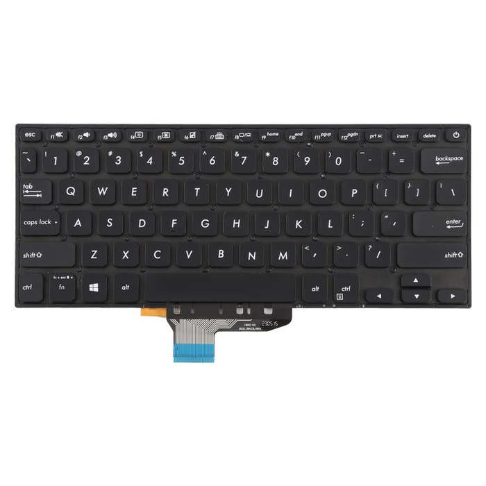 US Version Backlit Laptop Keyboard for Asus VivoBook S14 K430 A430 X430 S403 S4300F S4300U(Black)