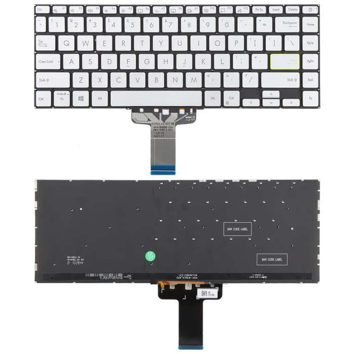 US Version Backlit Laptop Keyboard for Asus VivoBook S14 X421 X421DA X421UA X421EP X421EQ X421JQ ...