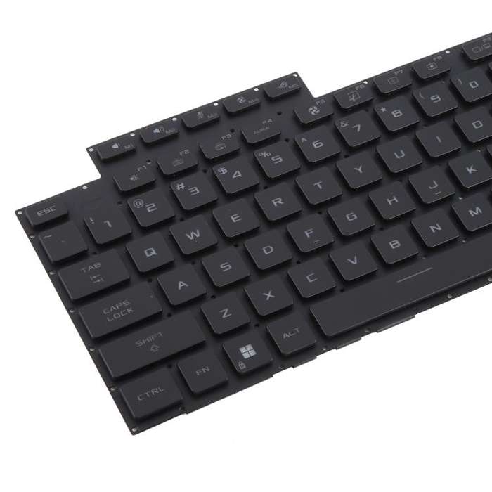 US Version RGB Backlit Laptop Keyboard for Asus ROG Strix G16 G614 G614JU G634 G634JY 2023(Black)