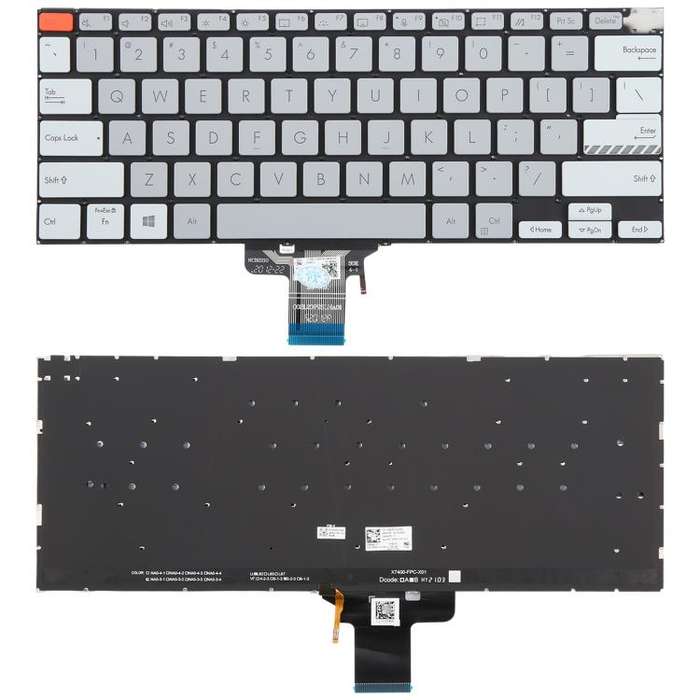US Version Backlit Laptop Keyboard for Asus Vivobook Pro 14X M7400 M4700 M4700QC M4700PC M7600 M3...