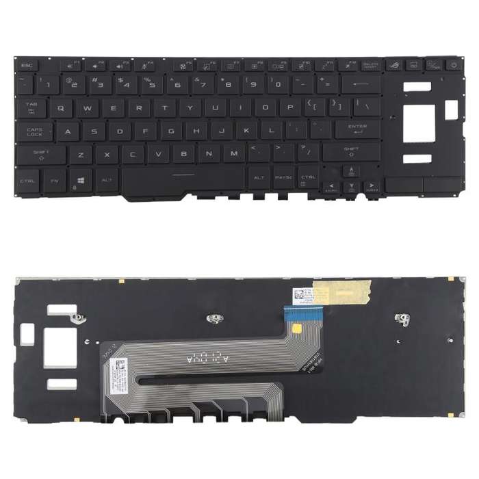US Version Backlit Laptop Keyboard for Asus ROG Zephyrus Duo 15 inch GX550L GX550 GX550LXS GX550L...