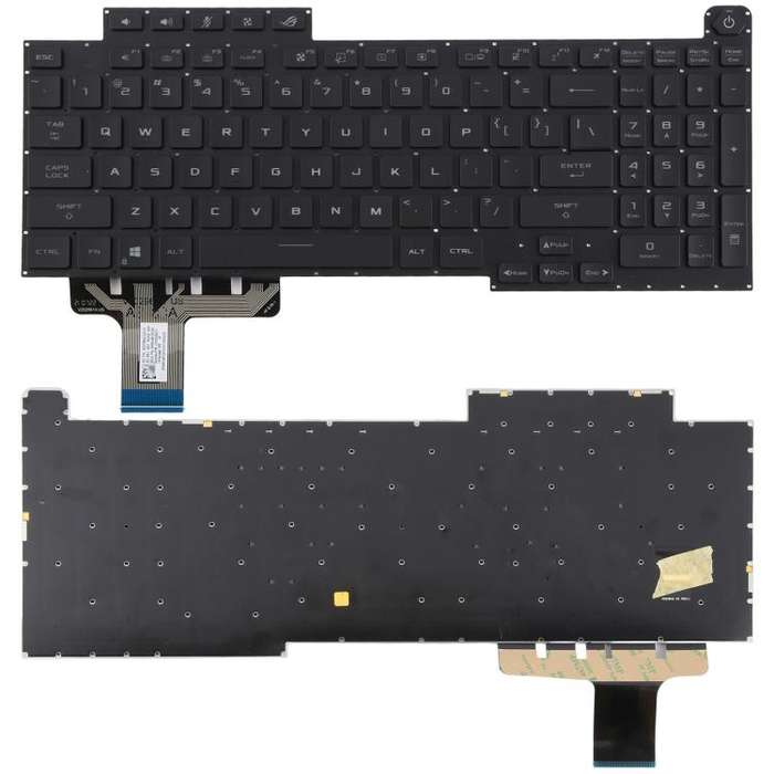 US Version RGB Backlit Laptop Keyboard for Asus ROG Stirx G17 G713 G713Q G713QE G713QY G713QR G71...