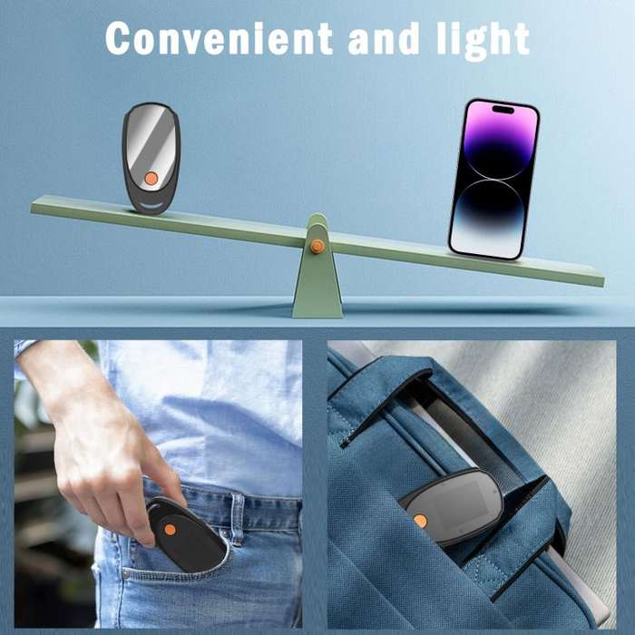 CPL-05-0011 2MP 2 inch HD Screen Handheld Digital Microscope 500X Magnification(Black)