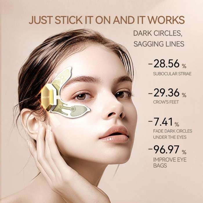 XPRE425 3.7V 80mAh EMS Eye Beauty Instrument(Gold)