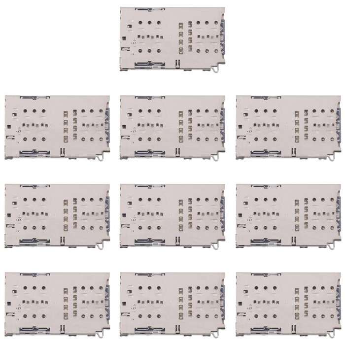 For Galaxy A60 SM-A606 10pcs Original SIM + Micro SD Card Reader
