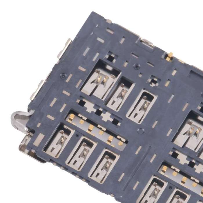 For Galaxy S6 SM-G920 10pcs Original Dual SIM Card Reader