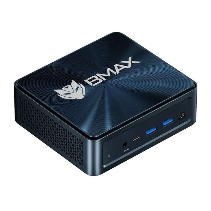 BMAX B9 Plus Windows 11 Mini PC, 24GB+512GB, Intel Core i5-1250P, Support 3 Monitors Output(EU Plug)