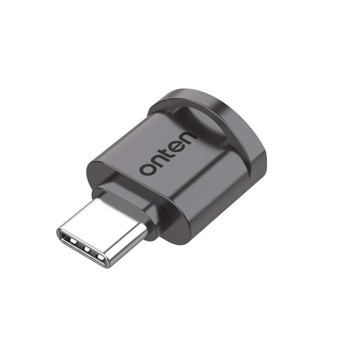 Onten OTN-CR533 Type-C to Micro SD/TF Card Reader(Black)