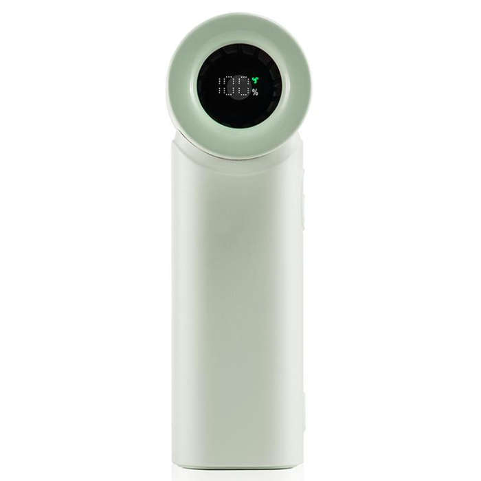 N610 Digital Display High Speed Handheld Fan(Green)
