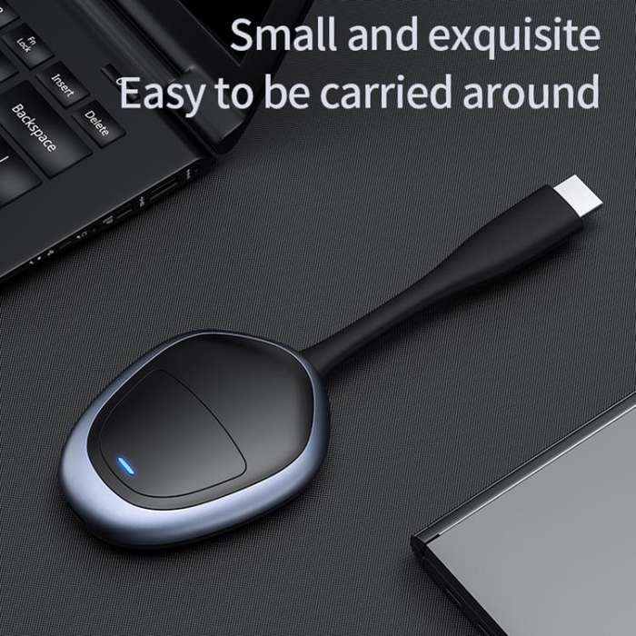 G52+R18 Smart HD Wireless Extender System Screen Mirroring Transmitter Receiver(Space Grey)