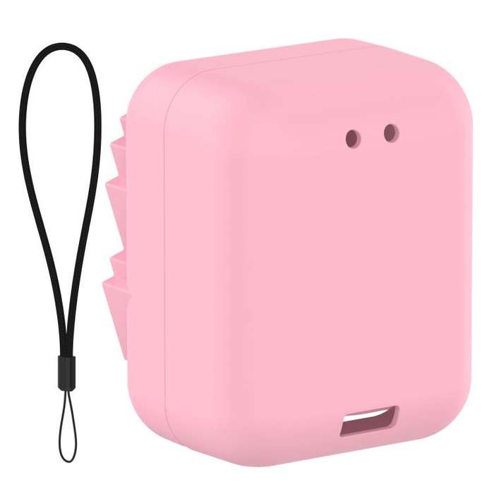 For Bitzee Disney Interactive Toy Digital Pet Silicone Protective Case(Pink)
