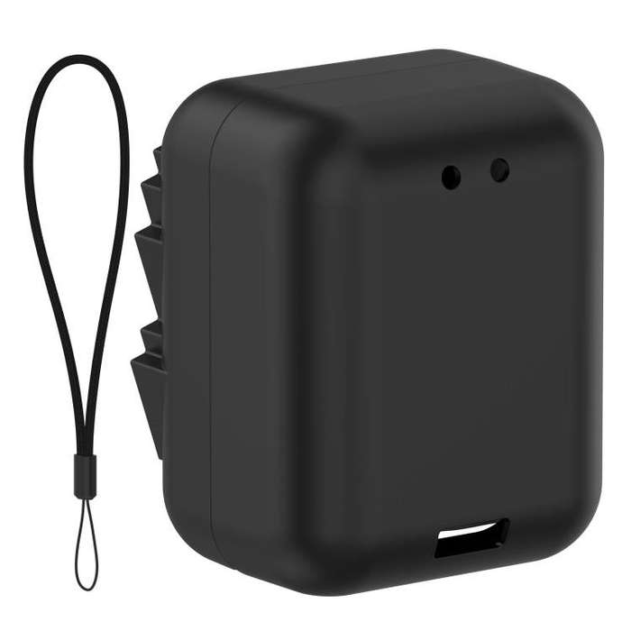 For Bitzee Disney Interactive Toy Digital Pet Silicone Protective Case(Black)
