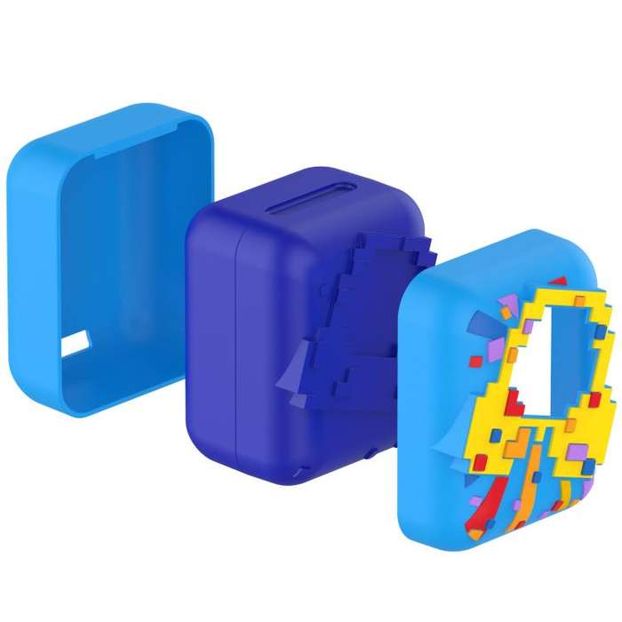 For Bitzee Disney Interactive Toy Digital Pet Silicone Protective Case(Sky Blue)