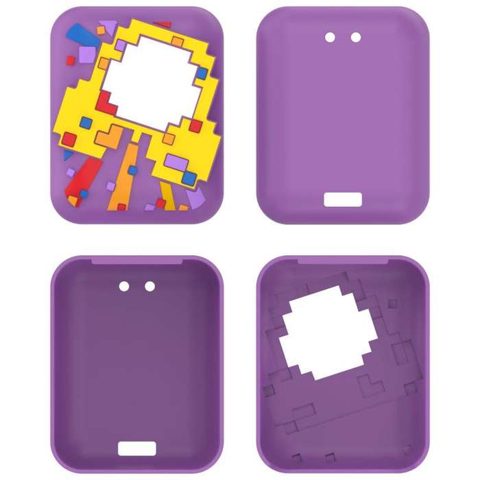 For Bitzee Disney Interactive Toy Digital Pet Silicone Protective Case(Purple)