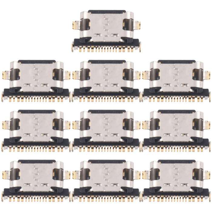 For vivo S18e V2334A 10pcs Original Charging Port Connector