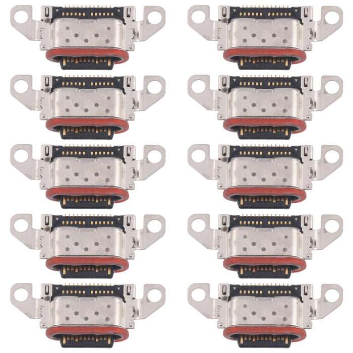 For Motorola Moto Edge 50 10pcs Original Charging Port Connector