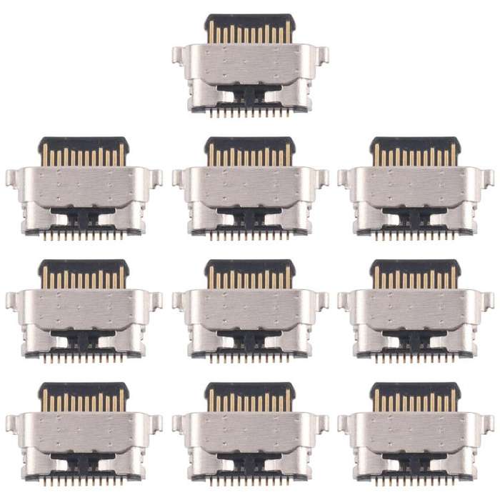 For Motorola Moto G51 10pcs Original Charging Port Connector