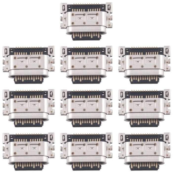 For Motorola Moto Edge 20 Pro 10pcs Original Charging Port Connector
