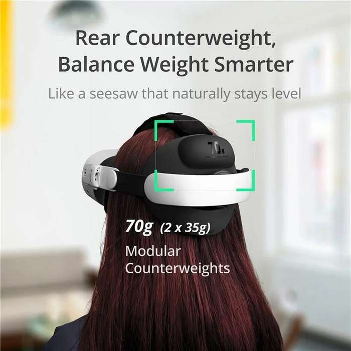BOBOVR E3 For Quest 3S / Quest 3 VR Ergonomic Head Strap