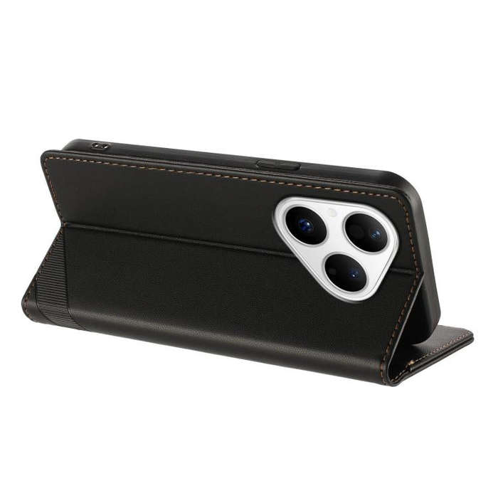 For Huawei Pura 80 Embossed Multi-functional Wallet Retro Leather Phone Case(Black)