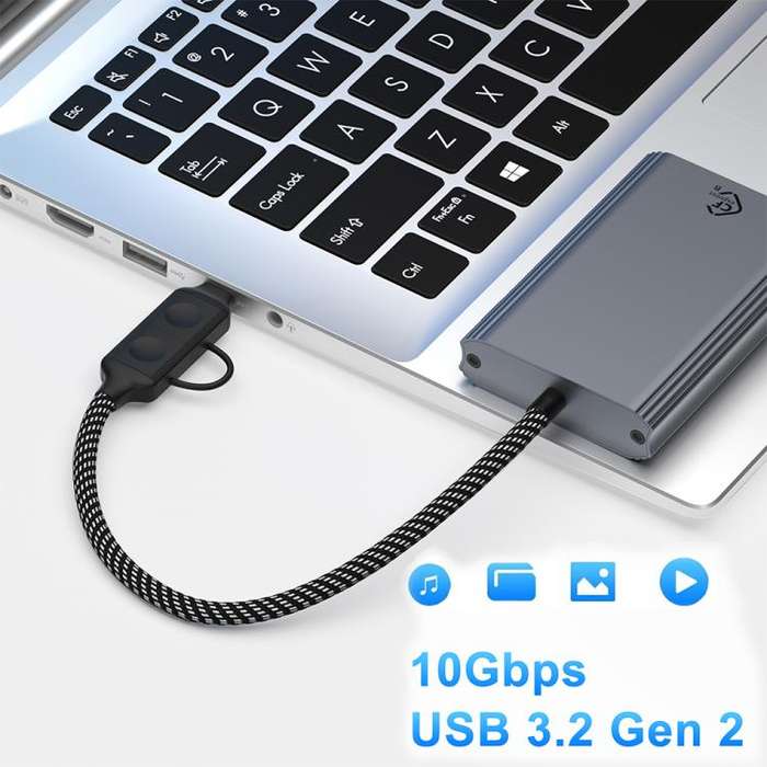 Type-C / USB to CFexpress Type-B Card Reader(Grey)