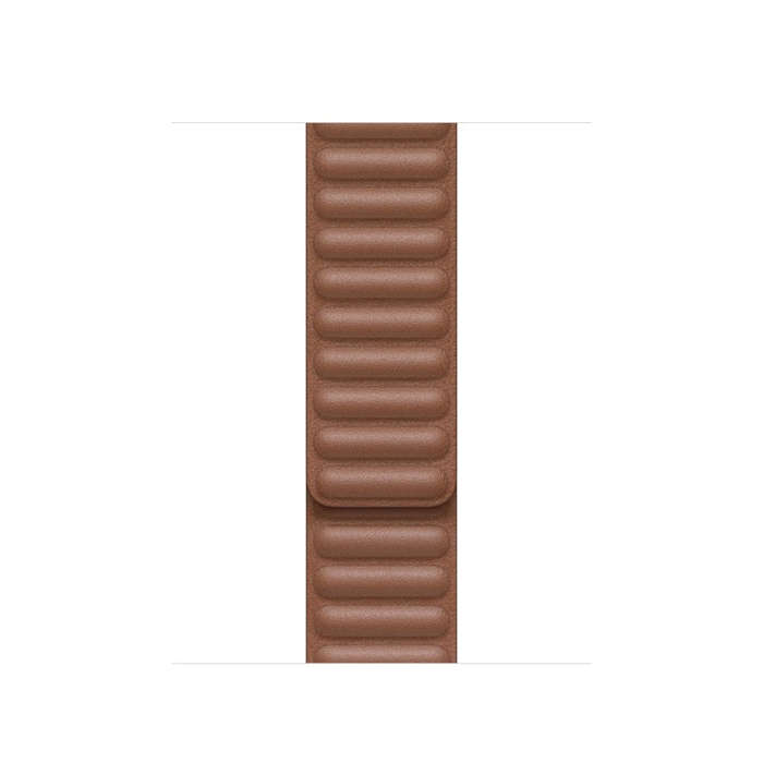 For Apple Watch Series 9&8&7 41mm / SE 3&SE 2&6&SE&5&4 40mm / 3&2&1 38mm Leather Watch Band(Brown)
