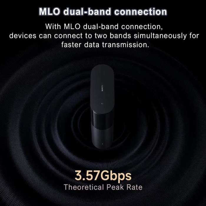 Xiaomi Whole Home Router BE3600 Pro WiFi 7 Bluetooth Mesh Gateway 2.5G Port Dual Band, US Plug(Grey)
