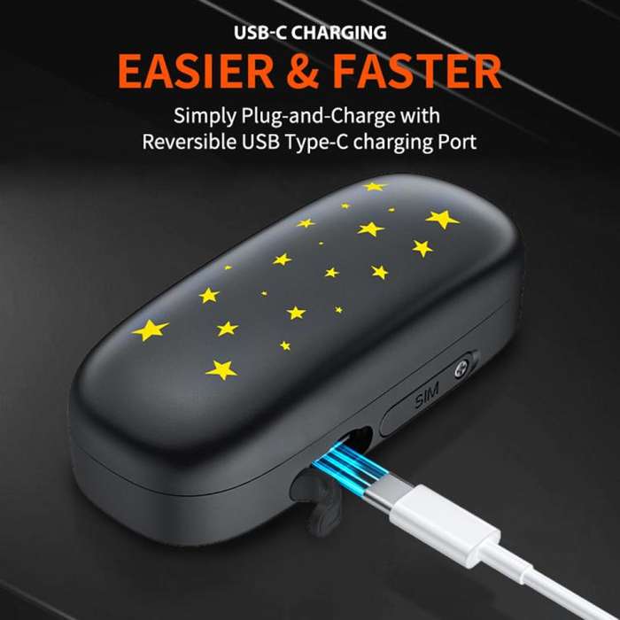 RF-V53 IP67 Waterproof Pet GPS Collar Tracking Device Anti-loss Positioner(Black)