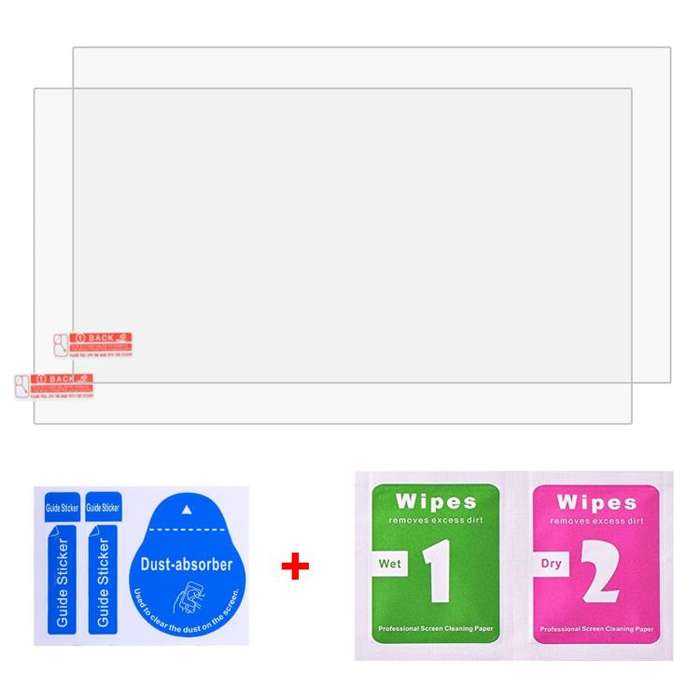 For Fujitsu FMV Lite WA1 15.6 2pcs 9H 0.3mm Explosion-proof Tempered Glass Film