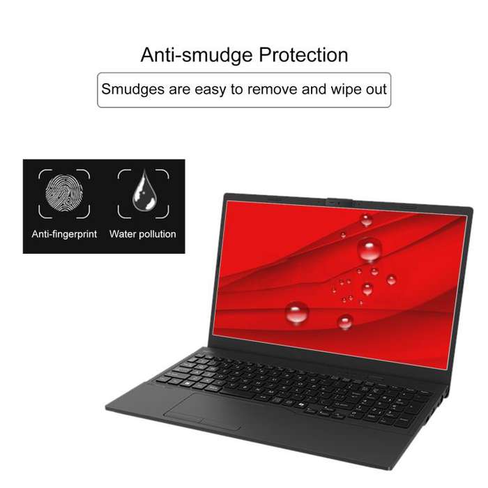 For Fujitsu FMV Lite WA1 15.6 2pcs 9H 0.3mm Explosion-proof Tempered Glass Film