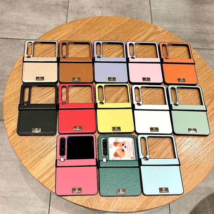 For Huawei Pura X Three-stage Morandi Solid Color Leather Texture Nameplate Phone Case(Rose Red)