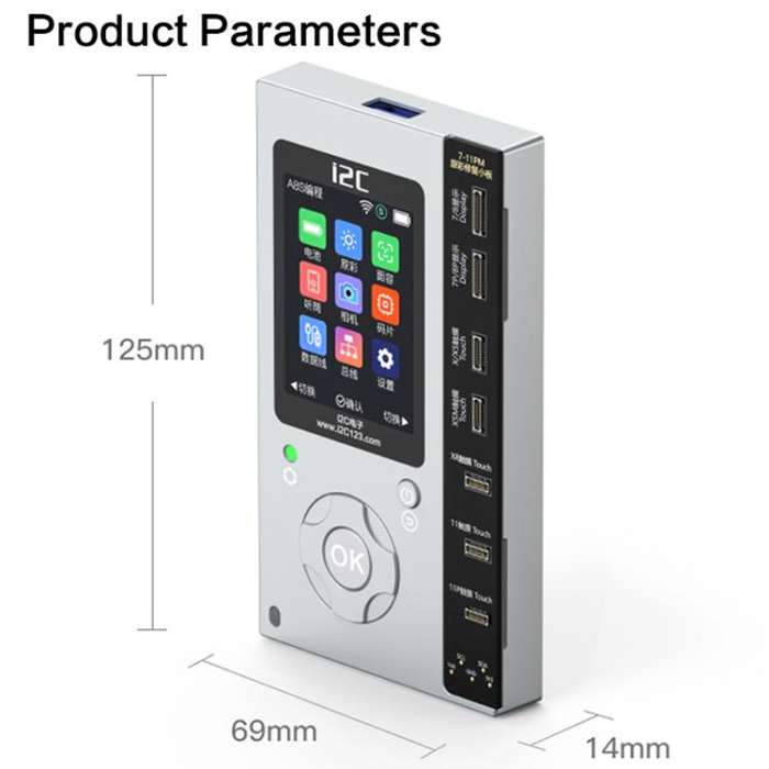 i2C A8S Multi-function Phone Repair Programmer, Model:Host+12-15 Plus True Tone Board