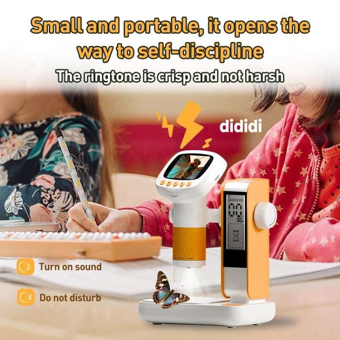 CM5 2.0 inch Screen HD Digital Electron Microscope(Orange)