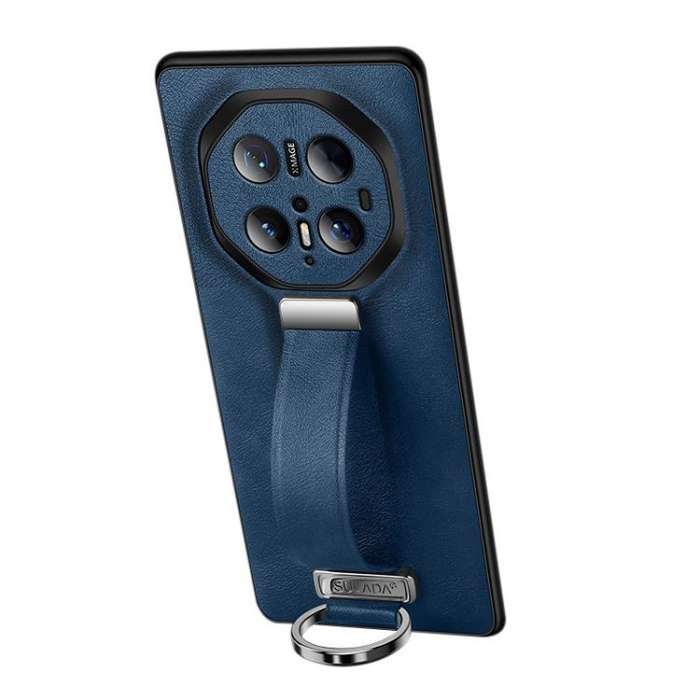 For Huawei Mate 70 RS Ultimate SULADA PC Hybrid Leather Texture Skin Feel Precise Hole Phone Case...