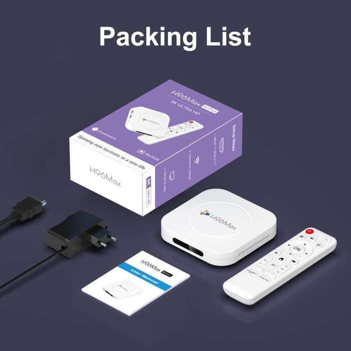 H96 Max M1 Plus Android 14.0 Smart TV Box, 4GB+32GB, RK3528 Quad-core ARM Cortex-A53(UK Plug)