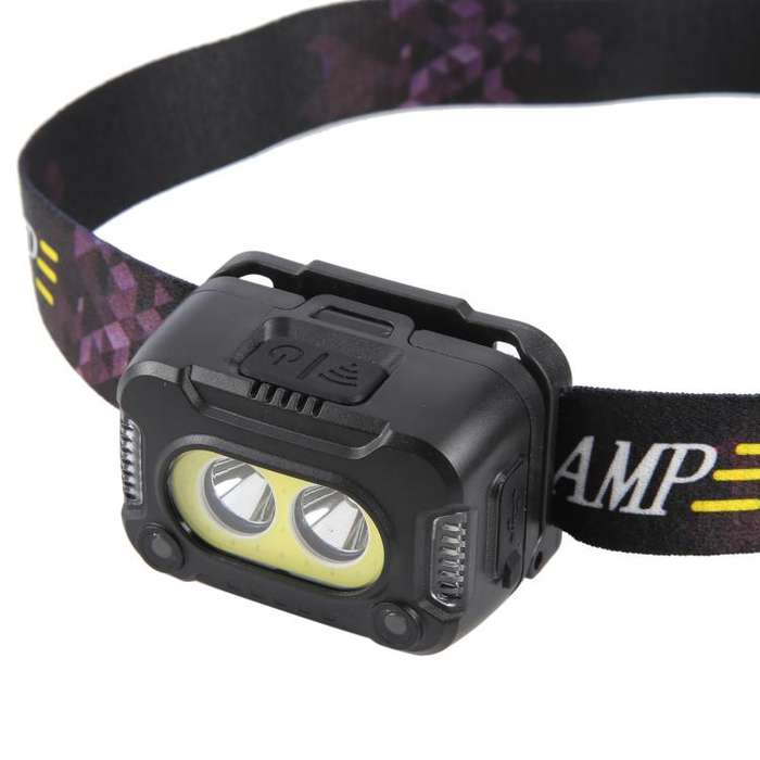 YY09 Outdoor Work Super Bright Sensor Headlight(Black)