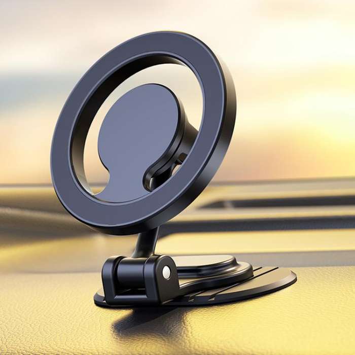 Car MagSafe Magnetic Adhesive Phone Holder(Black)