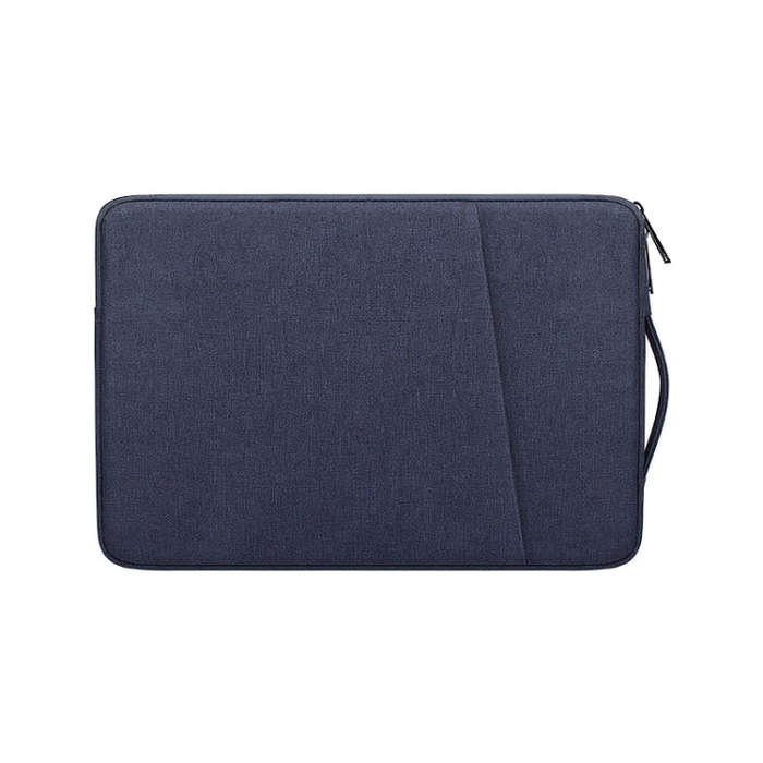 ND01D Felt Sleeve Protective Case Carrying Bag for 13.3 inch Laptop(Navy Blue)