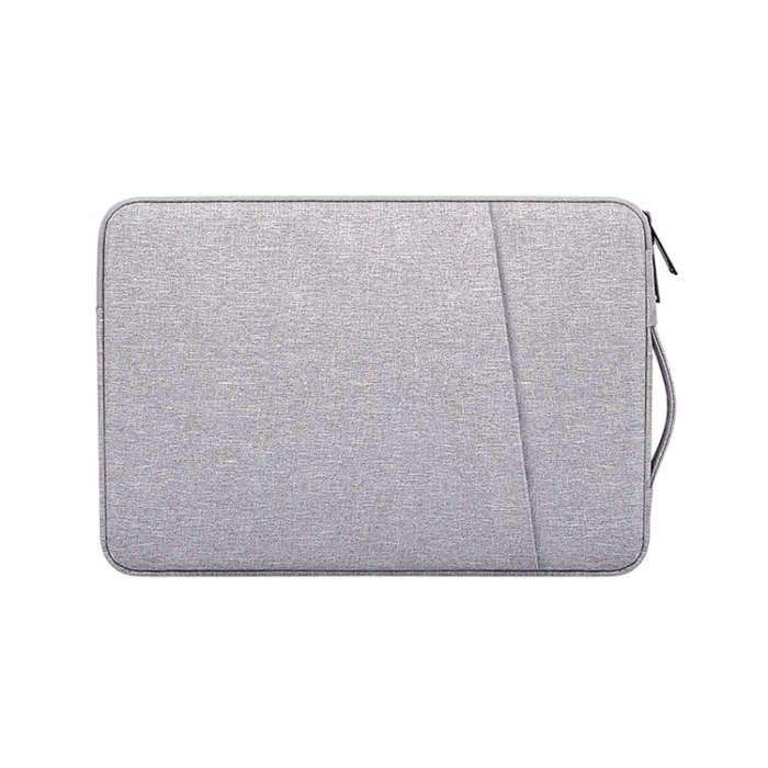ND01D Felt Sleeve Protective Case Carrying Bag for 15.4 inch Laptop(Grey)