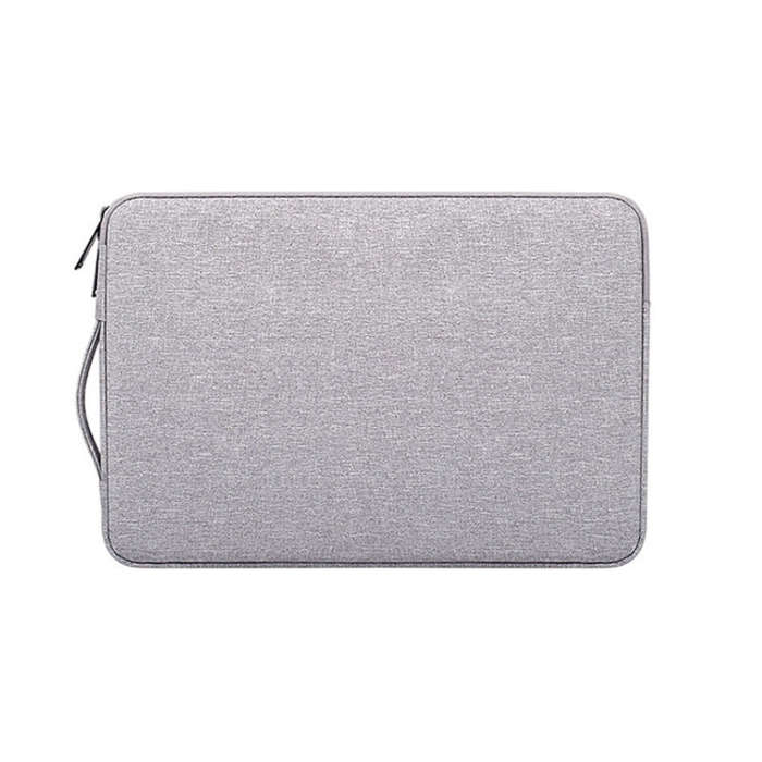ND01D Felt Sleeve Protective Case Carrying Bag for 15.4 inch Laptop(Grey)