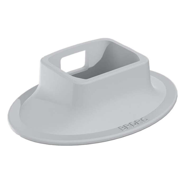 For DJI OSMO Pocket 3 BRDRC Silicone Desktop Base Bracket(Grey)