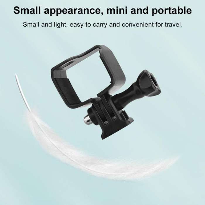 For DJI OSMO Pocket 3 BRDRC Protection Frame Adapter Base, Type:Frame + Backpack Clip