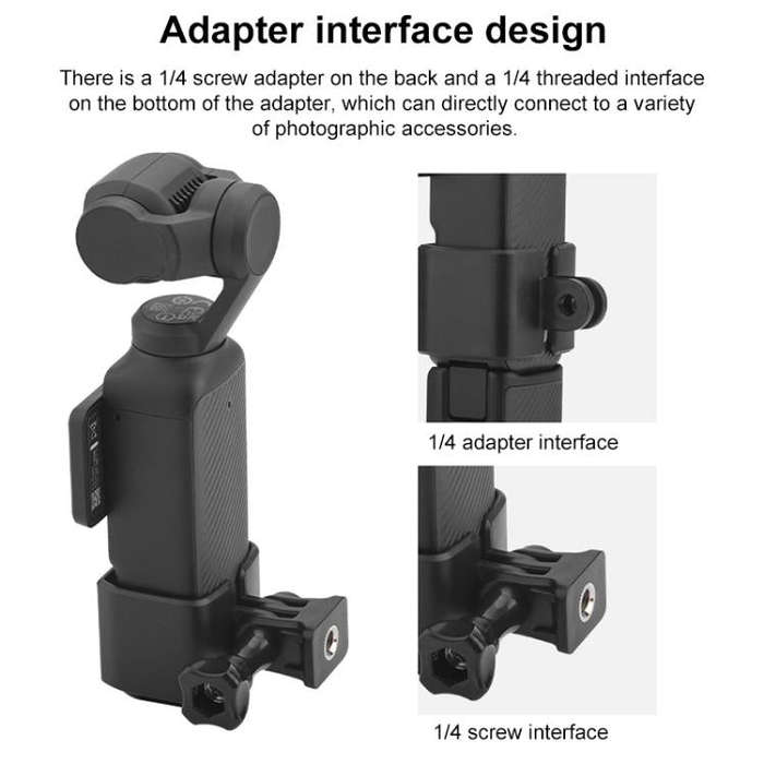 For DJI OSMO Pocket 3 BRDRC Protection Frame Adapter Base, Type:Frame + Chest Strap