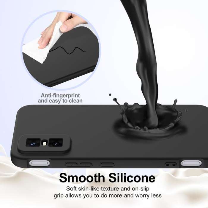 For Infinix GT 30 Pro Shockproof Silicone Magsafe Phone Case(Black)