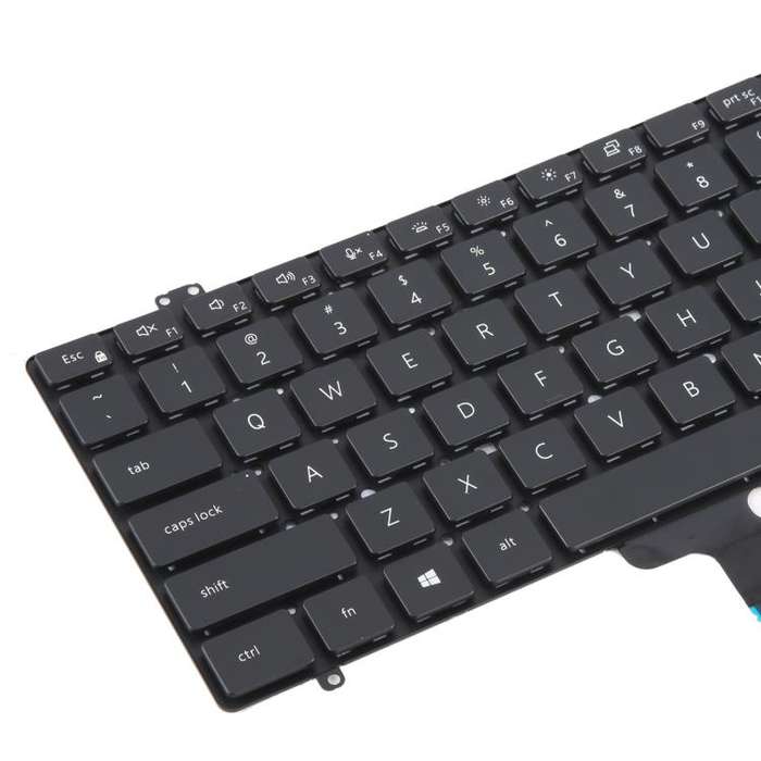 US Version Backlit Laptop Keyboard for Dell Latitude 7410 7410 2in1 P131G P119G(Black)
