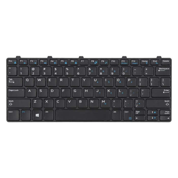 US Version Laptop Keyboard for Dell Latitude 3180 3189 3380(Black)