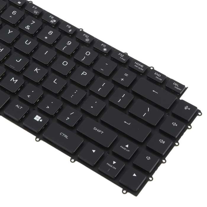 US Version RGB Backlit Laptop Mechanical Keyboard for DELL M16 R1 X16 R1 R2 W0X5N5(Black)